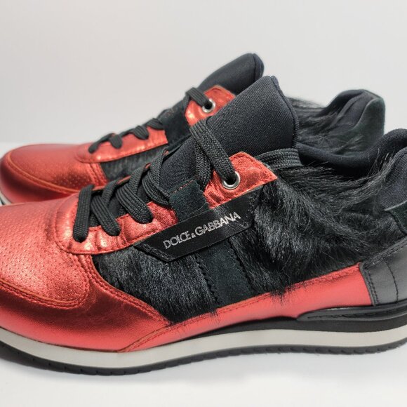 DOLCE & GABBANA Pre- Owned Furr Multicolor Sneakers - Picture 3 of 16